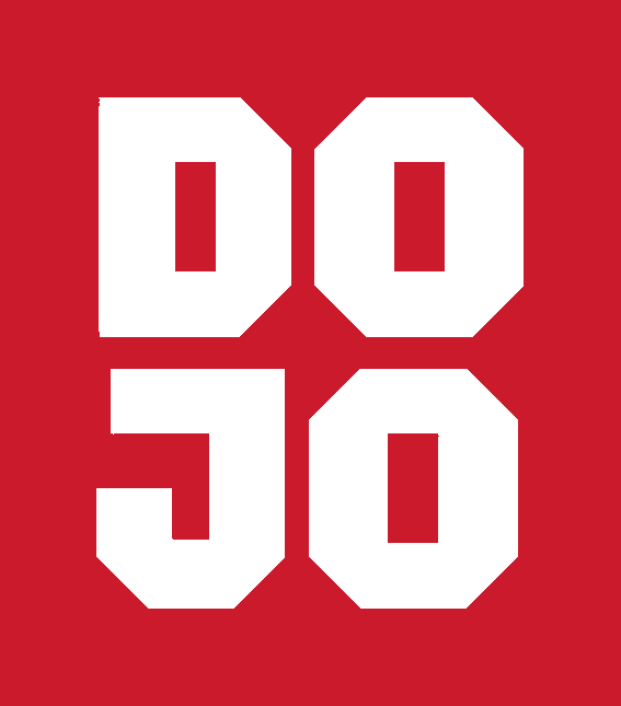 Kovos menų klubo DOJO ženklas